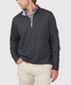 Westport Lifestyle Long Sleeve Herringbone Interlock Quarter Zip Pullover
