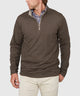 Westport Lifestyle Long Sleeve Herringbone Interlock Quarter Zip Pullover