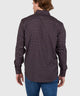 Westport No-Tuck Long Sleeve Button Under Collar Stretch Performance 'Stars' Sport Shirt