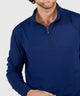 Westport No-Tuck Long Sleeve Stretch Performance Quarter Zip Pullover