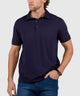 Westport No-Tuck Short Sleeve Cotton Performance Stretch Polo Knit Shirt