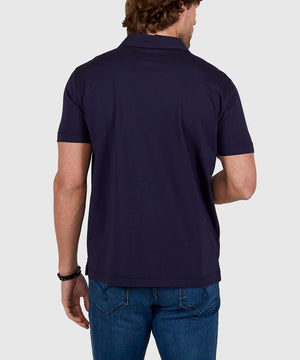 Westport No-Tuck Short Sleeve Cotton Performance Stretch Polo Knit Shirt