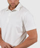 Westport No-Tuck Short Sleeve Cotton Performance Stretch Polo Knit Shirt