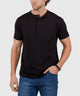 Westport No-Tuck Short Sleeve Cotton Performance Stretch Henley Knit Shirt