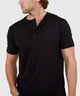 Westport No-Tuck Short Sleeve Cotton Performance Stretch Henley Knit Shirt