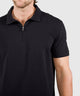 Westport No-Tuck Short Sleeve Cotton Performance Stretch Zip Polo