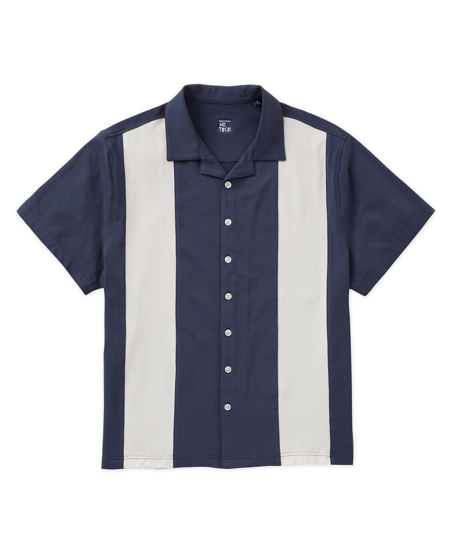 Men's Big & Tall Westport No-Tuck Cotton Stretch Bowling