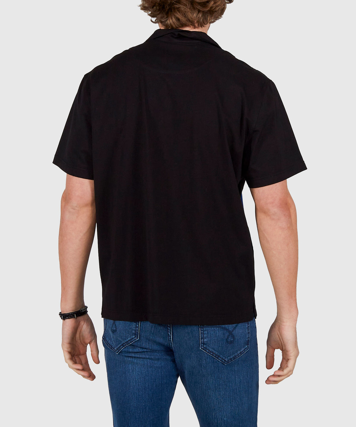 Westport No-Tuck Short Sleeve Cotton Performance Contrast Trim Placket Polo Knit Shirt, Men's Big & Tall