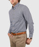 Westport Lifestyle Long Sleeve Button Down Collar Gingham Sport Shirt
