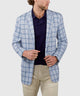 Westport Black Sonoma Two-Button Side-Vent Plaid Sport Coat