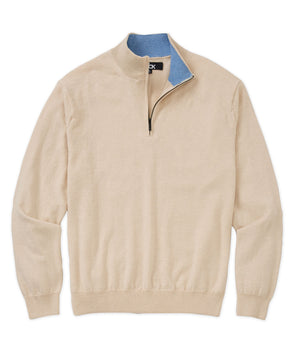 Westport Black Nantucket Quarter-Zip Pullover