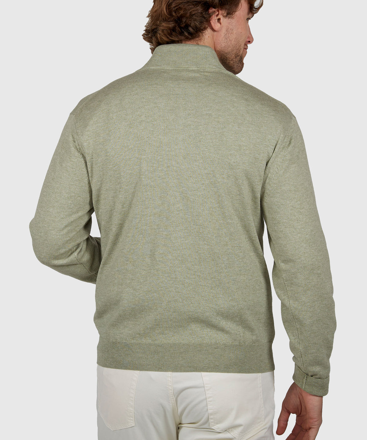 Westport Black Nantucket Quarter-Zip Pullover, Men's Big & Tall