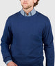 Westport Black Summer Saltwater Crew Neck Sweater Pullover