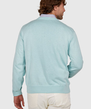 Westport Black Summer Saltwater Crew Neck Sweater Pullover