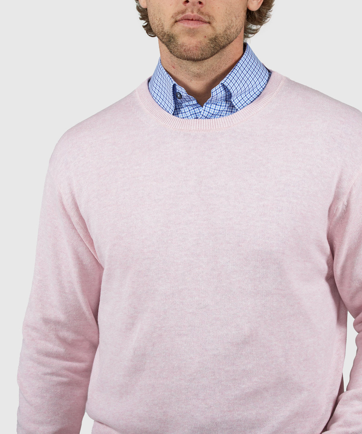 Westport Black Summer Saltwater Crew Neck Sweater Pullover, Men's Big & Tall