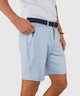 Westport Black Newport Knit Flat Front Performance Shorts