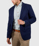 Westport Black Solid Weekender Twill Sport Coat