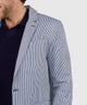 Westport Black Savannah Striped Twill Sport Coat