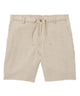 Westport Black Southport Solid Linen Drawcord Short