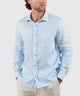 Westport Black Long Sleeve Southport Solid Linen Sport Shirt