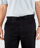 Westport Black Southport Linen Drawcord Pant