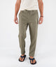 Westport Black Southport Linen Drawcord Pant