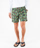 Westport Black Jungle Print Hampton Swim Trunk