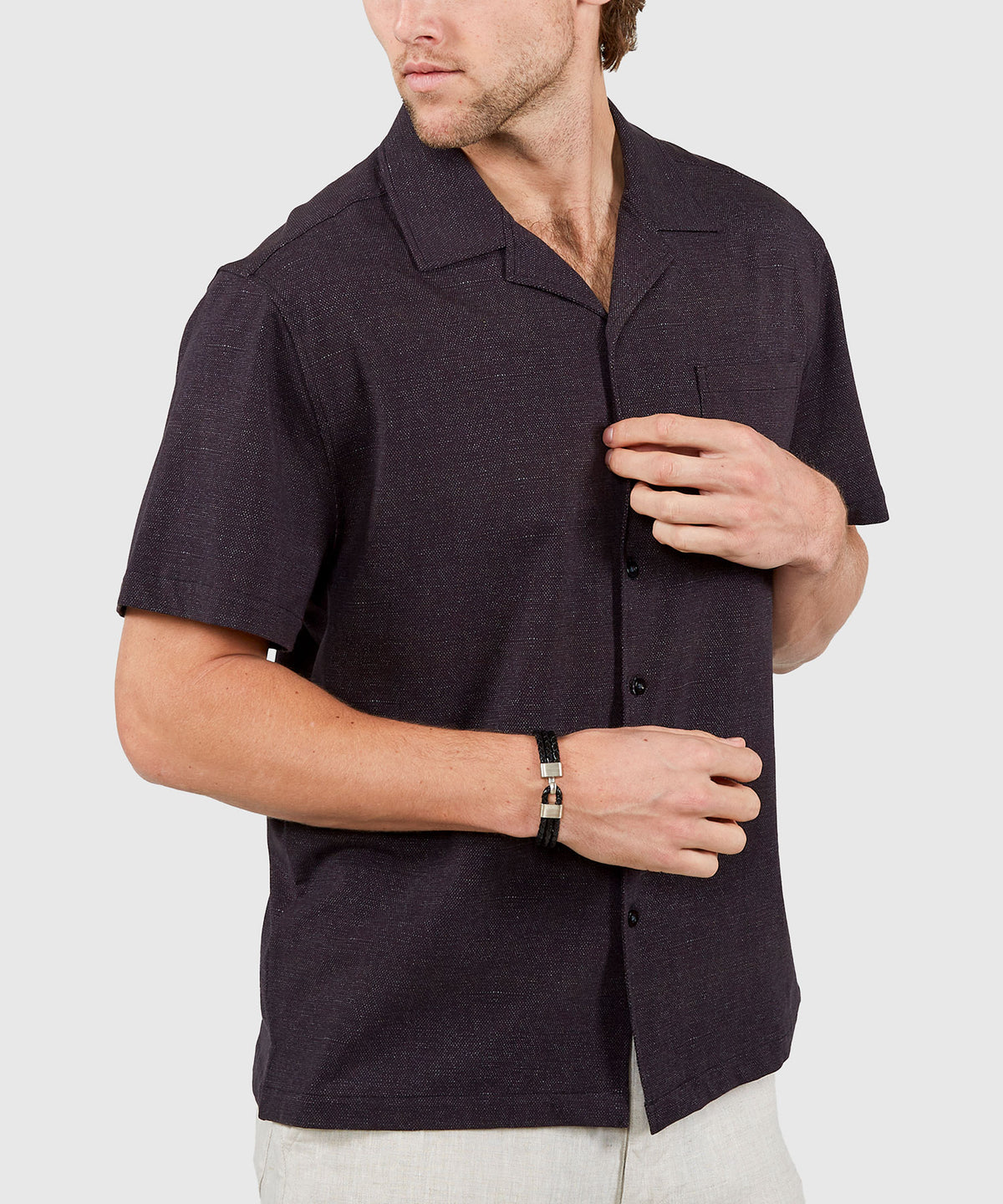Westport Lifestyle Shoreline Cabana Short Sleeve Knit Shirt, Men's Big & Tall