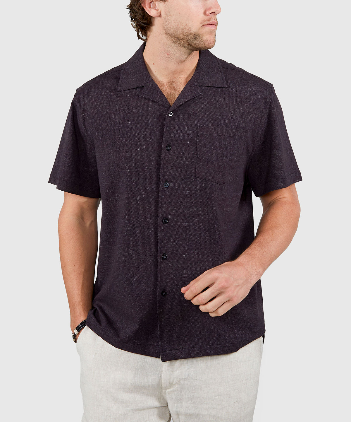 Westport Lifestyle Shoreline Cabana Short Sleeve Knit Shirt, Men's Big & Tall