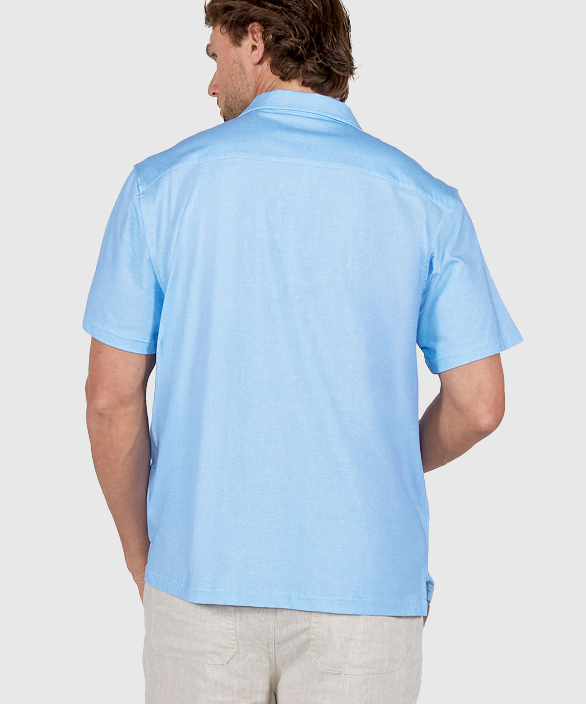 Westport Lifestyle Shoreline Cabana Short Sleeve Knit Shirt, Men's Big & Tall