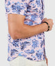 Westport Lifestyle Short Sleeve Seersucker Print Sport Shirt