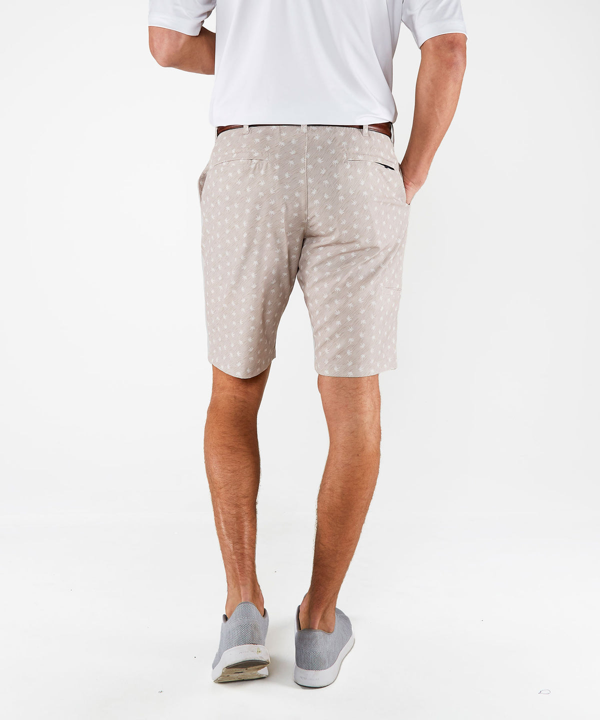Westport Lifestyle Country Club Flat Front Printed Hybrid Shorts, Men's Big & Tall