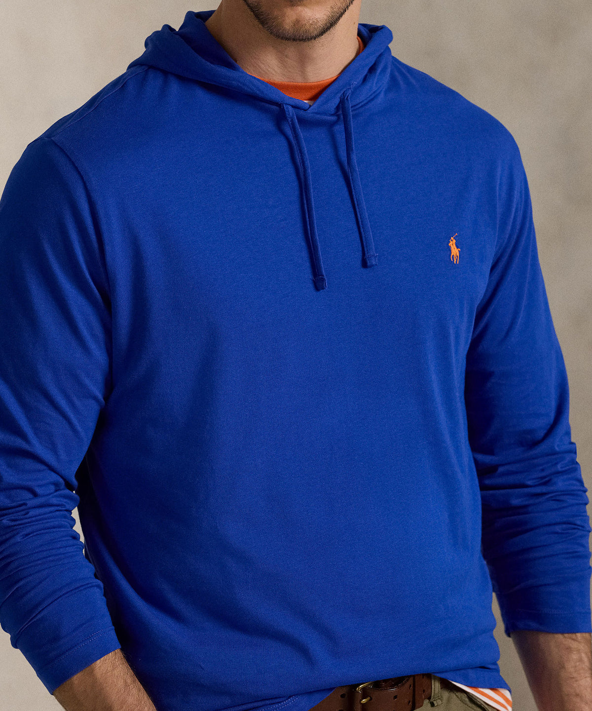 Polo Ralph Lauren Long Sleeve Hooded T-Shirt, Men's Big & Tall