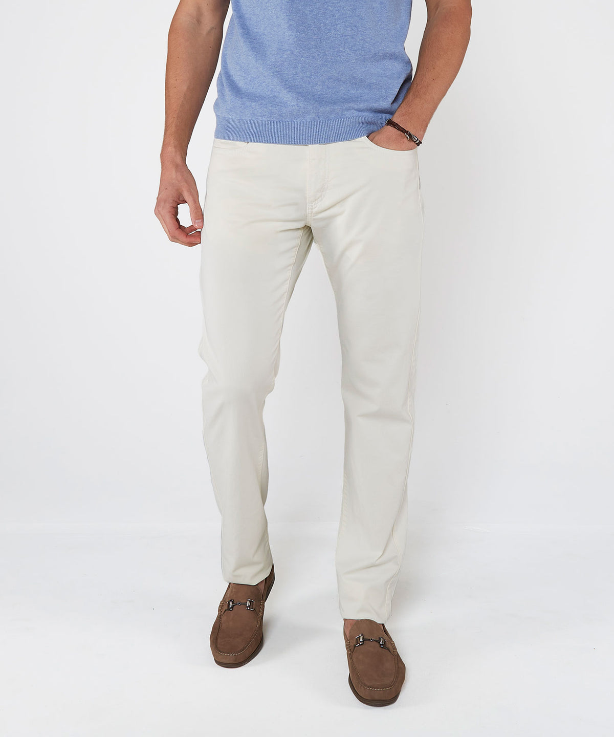 Westport Black Garment Dyed 5-Pocket Twill Pant, Men's Big & Tall