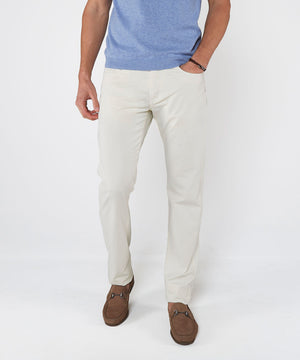 Westport Black Garment Dyed 5-Pocket Twill Pant