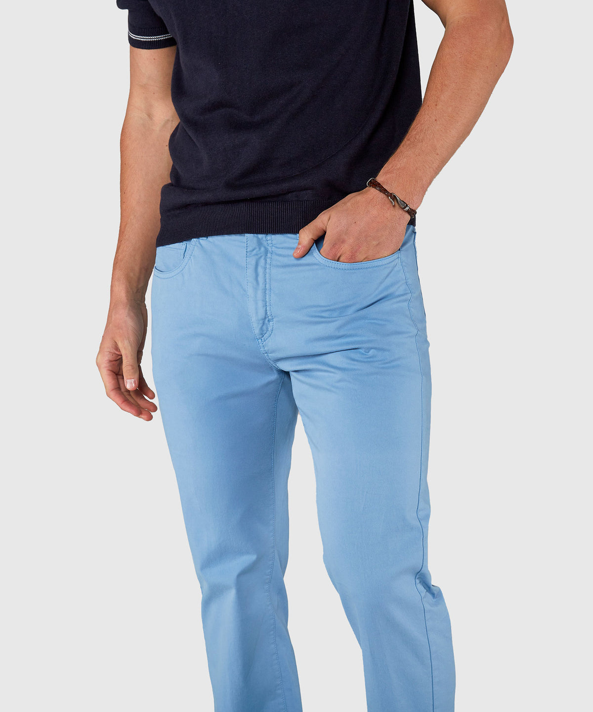 Westport Black Garment Dyed 5-Pocket Twill Pant, Men's Big & Tall