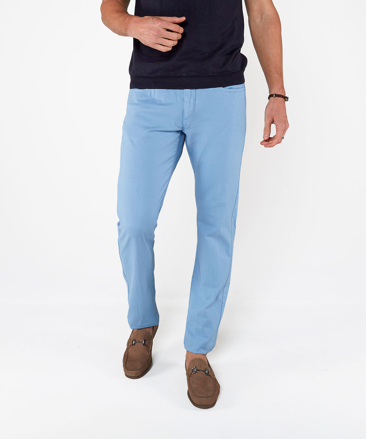 Westport Black Garment Dyed 5-Pocket Twill Pant, Men's Big & Tall