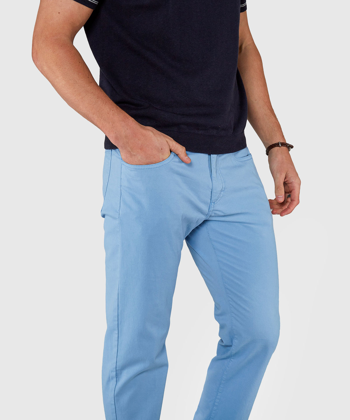 Westport Black Garment Dyed 5-Pocket Twill Pant, Men's Big & Tall