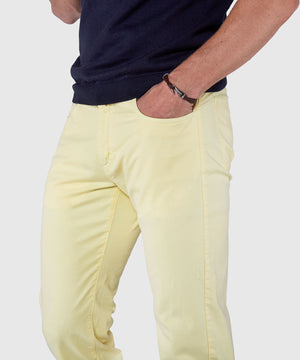 Westport Black Garment Dyed 5-Pocket Twill Pant