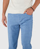 Westport Black Stretch Linen 5-Pocket Pant