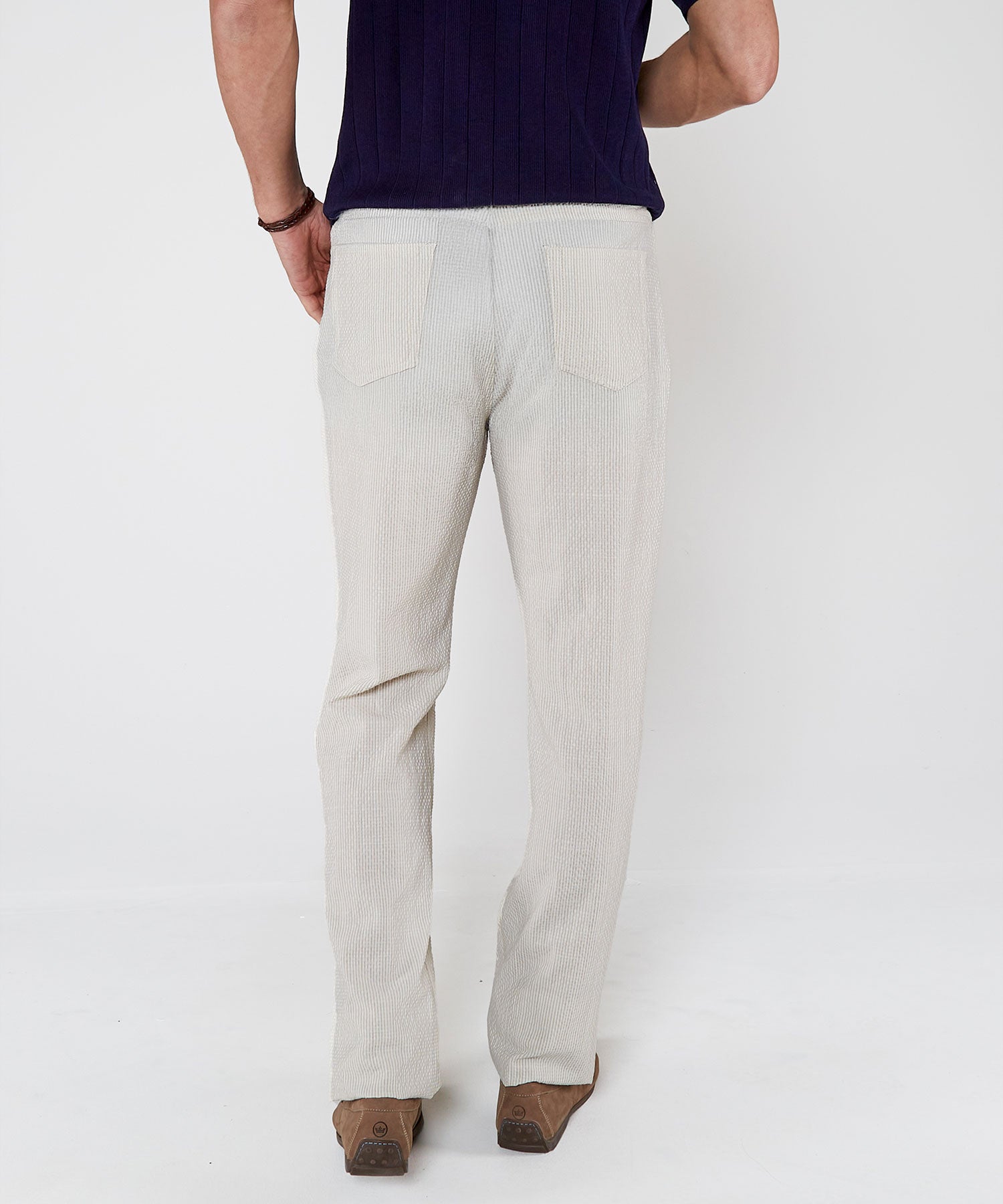 Big & Tall Westport Black 5-Pocket Seersucker Blue Linen Pant | Westport Big & Tall Big & Tall Westport Black 5-Pocket Seersucker Blue Linen Pant | Westport Big & Tall
