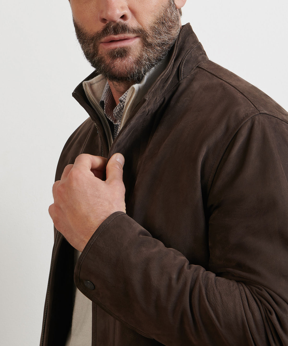 Peter Millar Norwalk Nubuck Coat, Men's Big & Tall