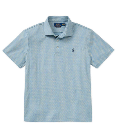 Polo Ralph Lauren Short Sleeve Soft Touch Cotton Print Polo, Men's Big & Tall