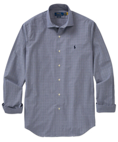 Polo Ralph Lauren Long Sleeve Poplin Sport Shirt, Men's Big & Tall