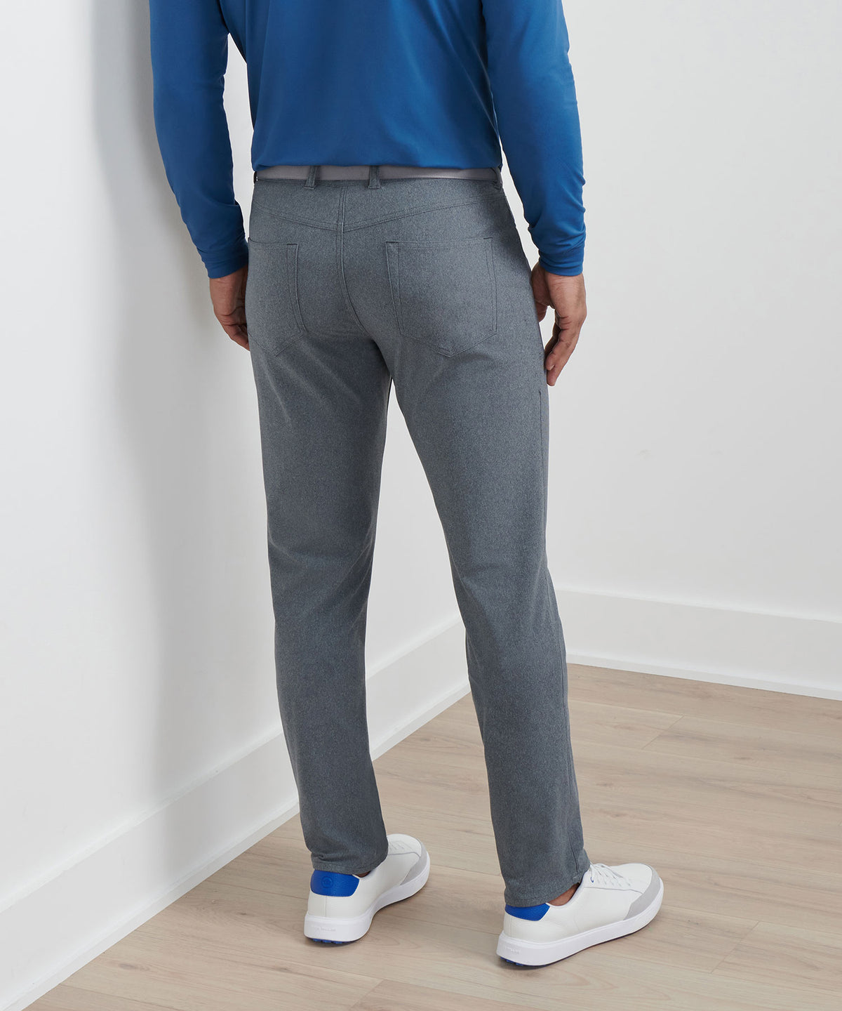 Peter Millar Brevard Performance Flannel 5-Pocket Pant, Men's Big & Tall
