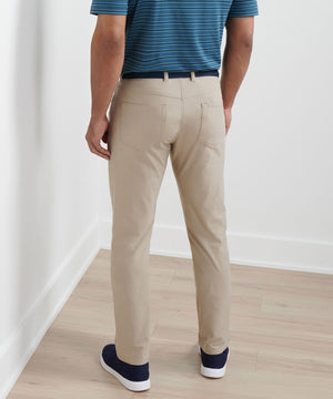 Peter Millar Brevard Performance Flannel 5-Pocket Pant