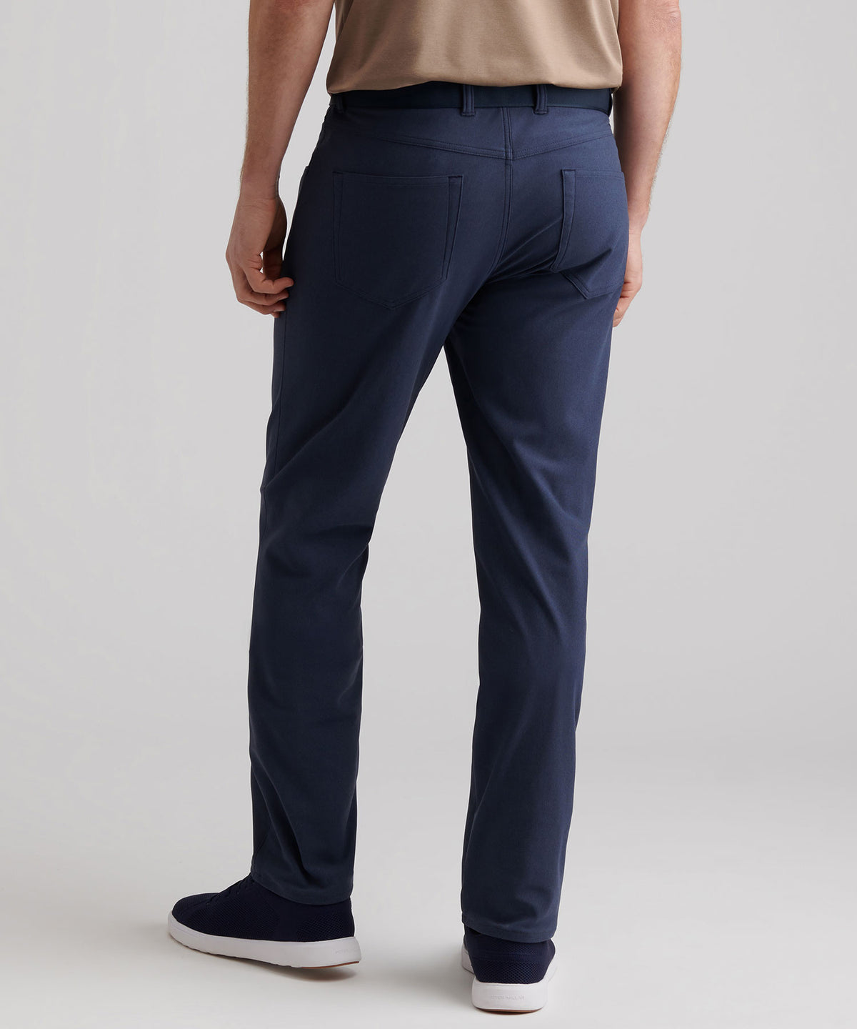 Peter Millar Brevard Performance Flannel 5-Pocket Pant, Men's Big & Tall
