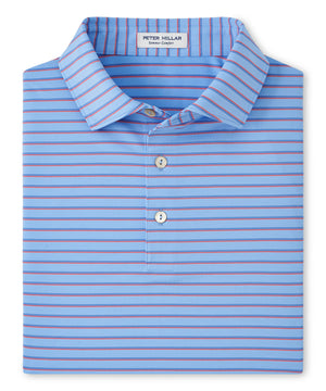 Peter Millar Short Sleeve Dunnes Stripe Performance Polo