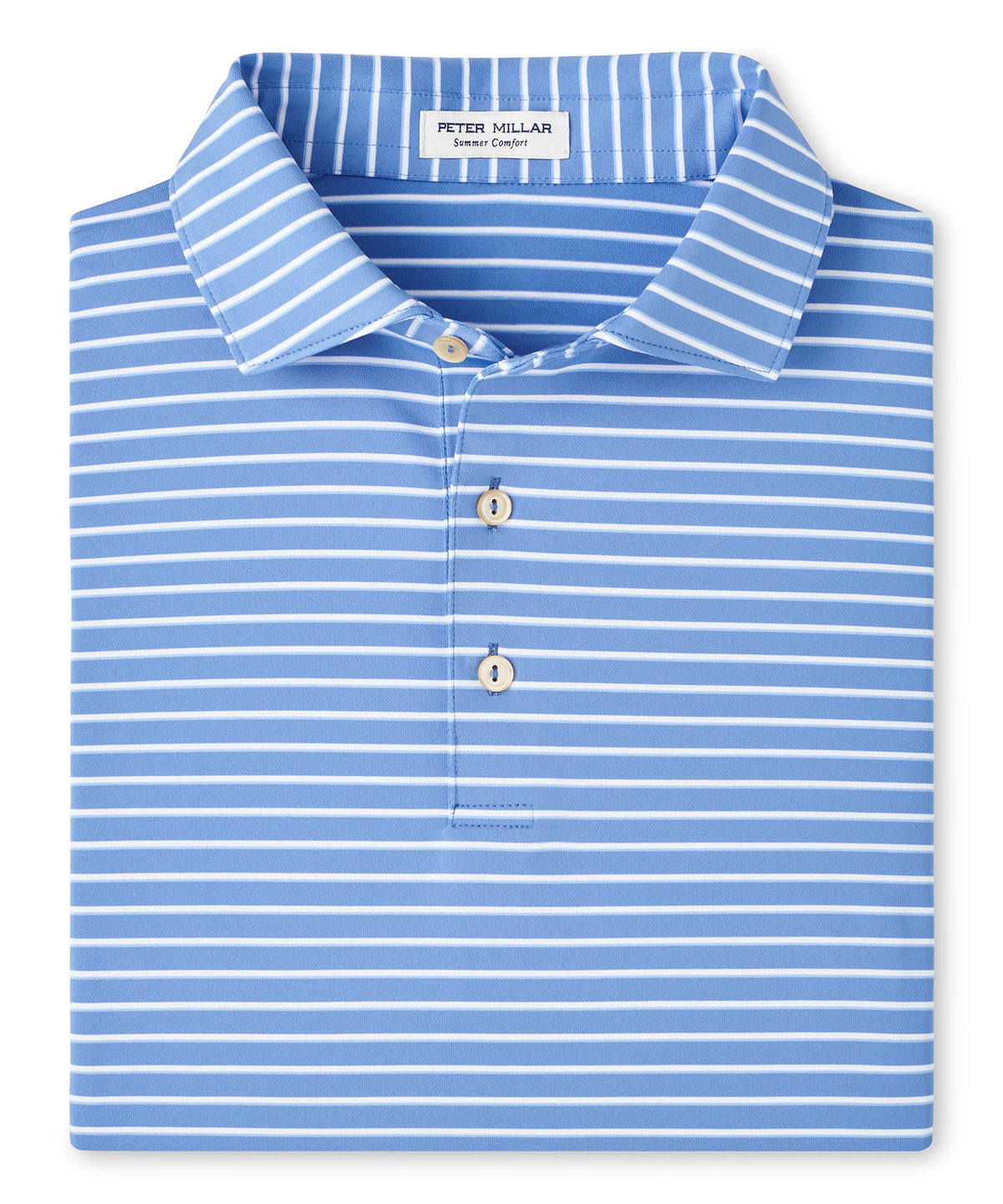 Peter Millar Short Sleeve Dunnes Stripe Performance Polo, Men's Big & Tall