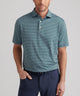 Peter Millar Short Sleeve Dunnes Stripe Performance Polo